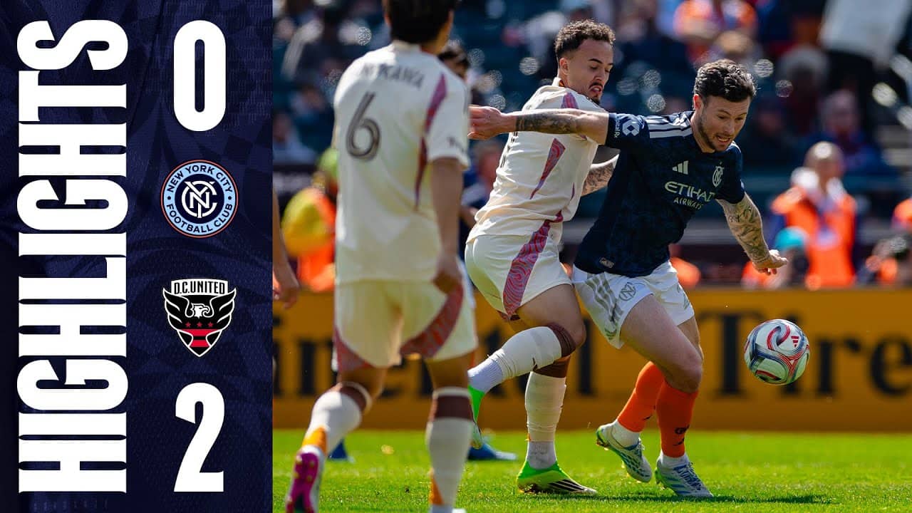 Match Highlights | New York City FC 0-2 D.C. United