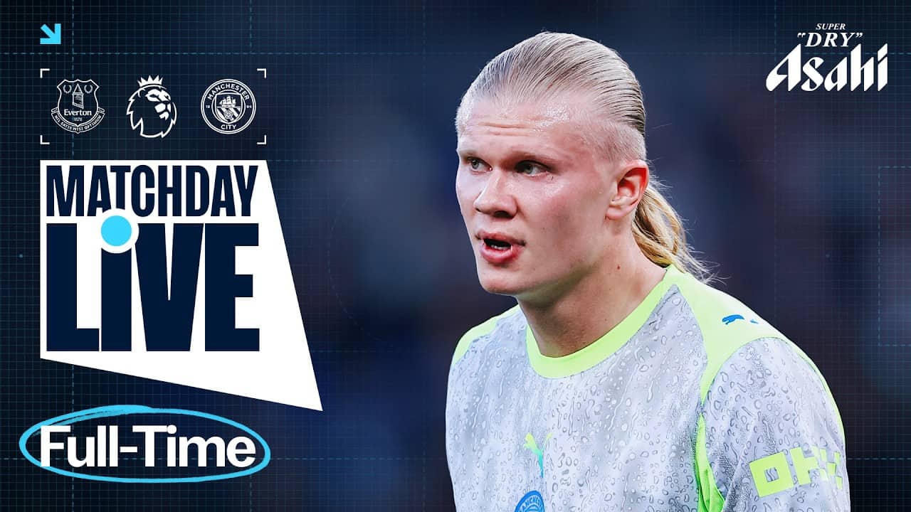 MATCHDAY LIVE! DOKU DOUBLE RESCUES A POINT AT EVERTON | Everton 3-3 Man City | Premier League