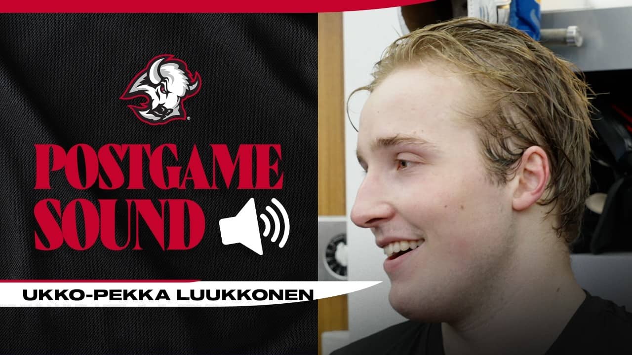 "We Played Great Today" | Ukko-Pekka Luukkonen After Win Over Lightning | Buffalo Sabres
