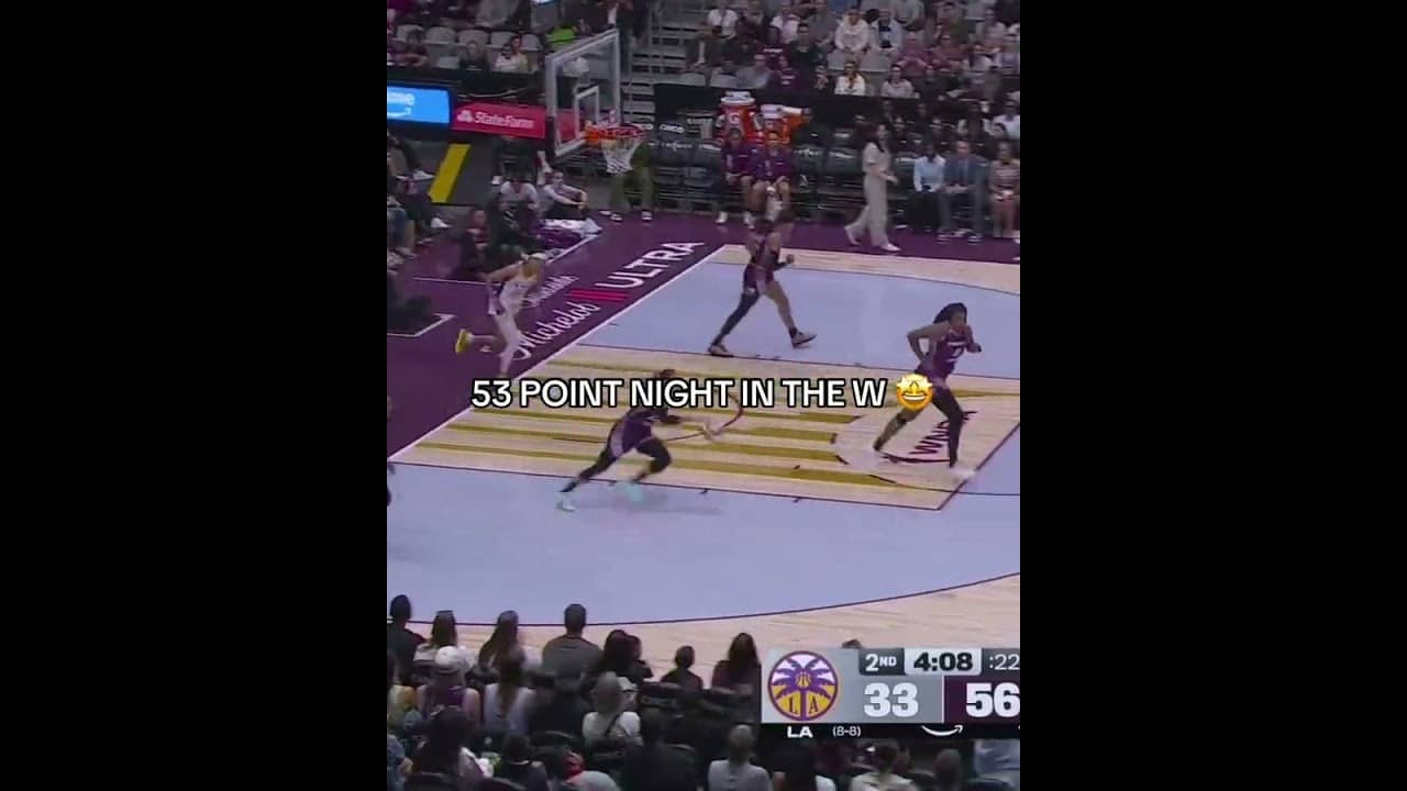 MARINA MABREY TIED THE WNBA SINGLE-GAME RECORD 🪣🔥