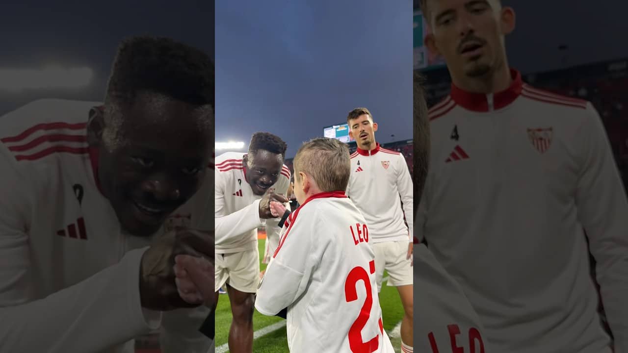 🥹 𝑺𝒖𝒑𝒆𝒓𝑳𝒆𝒐 𝒉𝒆́𝒓𝒐𝒆 𝒅𝒆 𝑵𝒆𝒓𝒗𝒊𝒐́𝒏 💫 #sevillafc