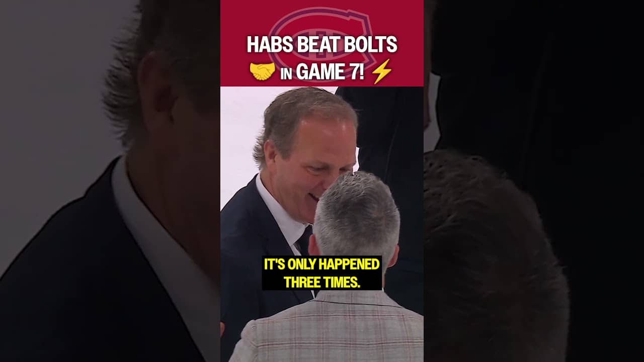 Habs ZAP the Bolts in GAME 7! ⚡