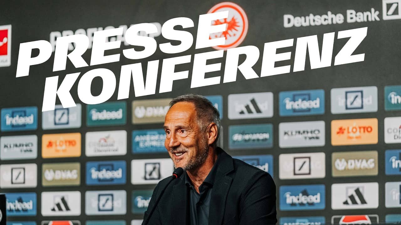 "Das ist der richtige Platz für Dich" I Pressekonferenz mit Adi Hütter