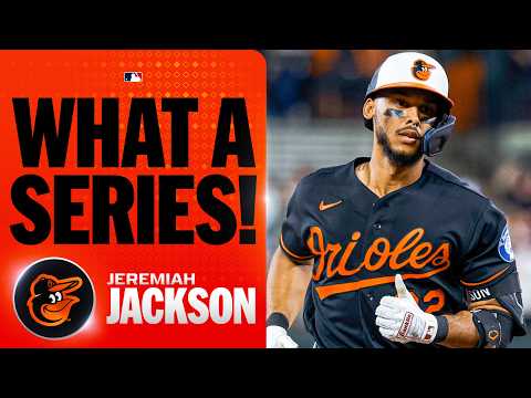 BREAKOUT SERIES? 👀 3 HR, 8 RBI, 17 TB for Orioles' Jeremiah Jackson in last 3 games | MLB Highlights