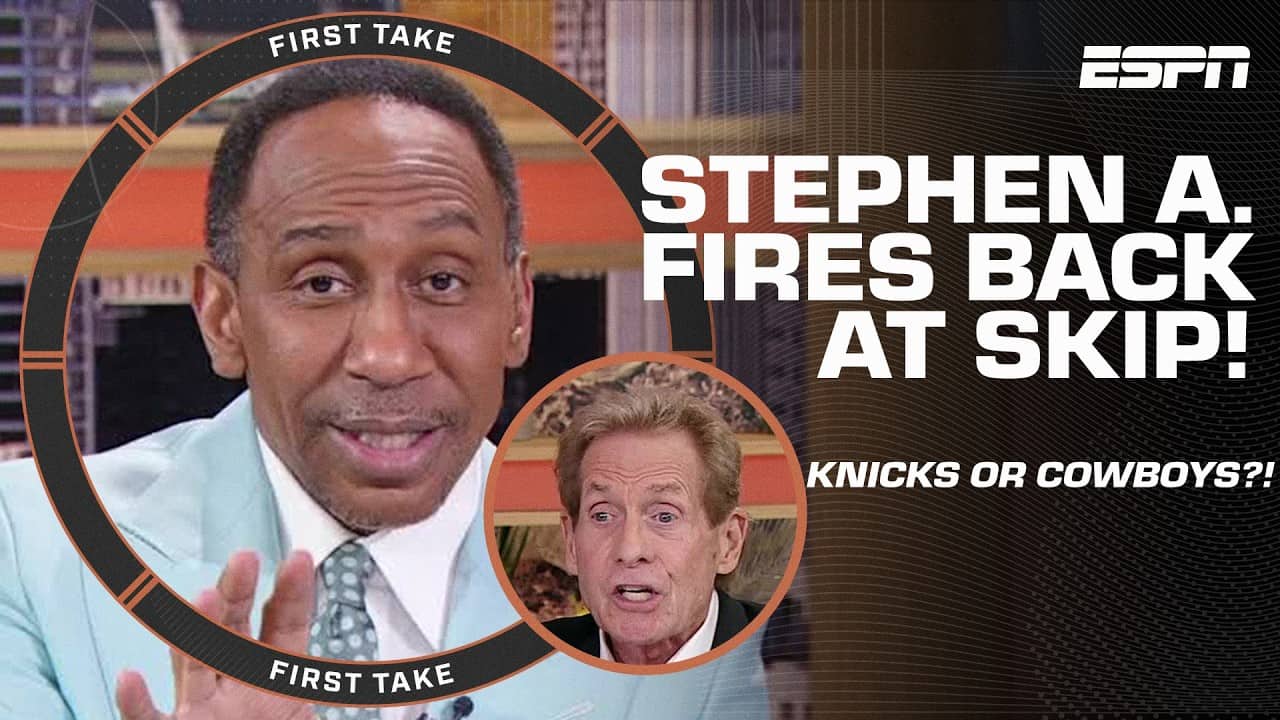 Stephen A. FIRES BACK at Skip for Knicks-Cowboys take: We're not DELUSIONAL! Y’ALL ARE! | First Take
