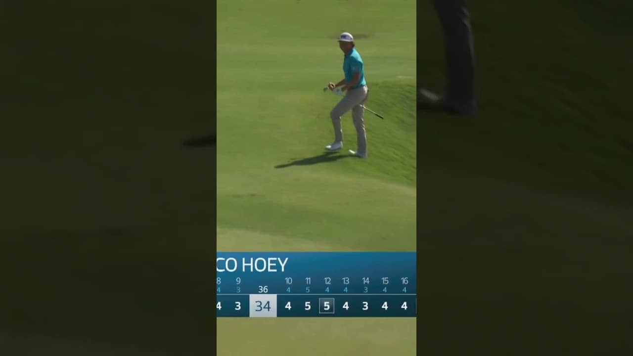 Lipsky from the bunker to make the cut!