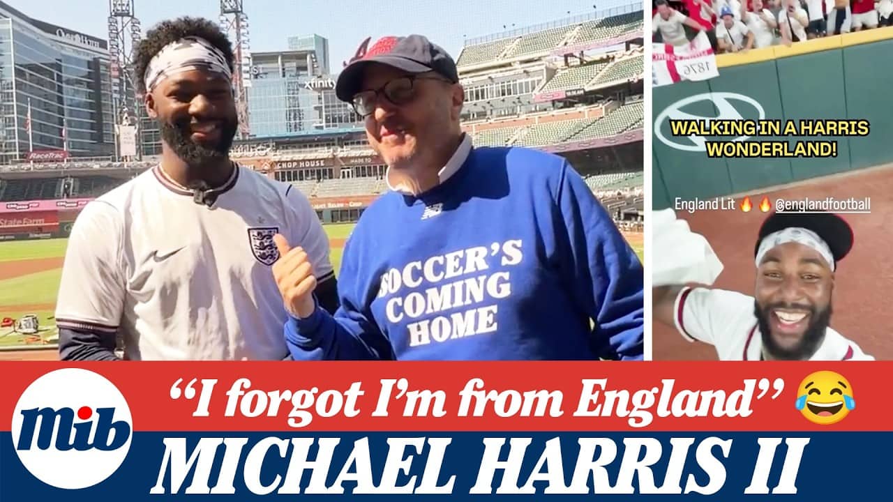 "It's coming home!" Michael Harris II Reacts to England Fans' Viral Chants at Atlanta Braves Game