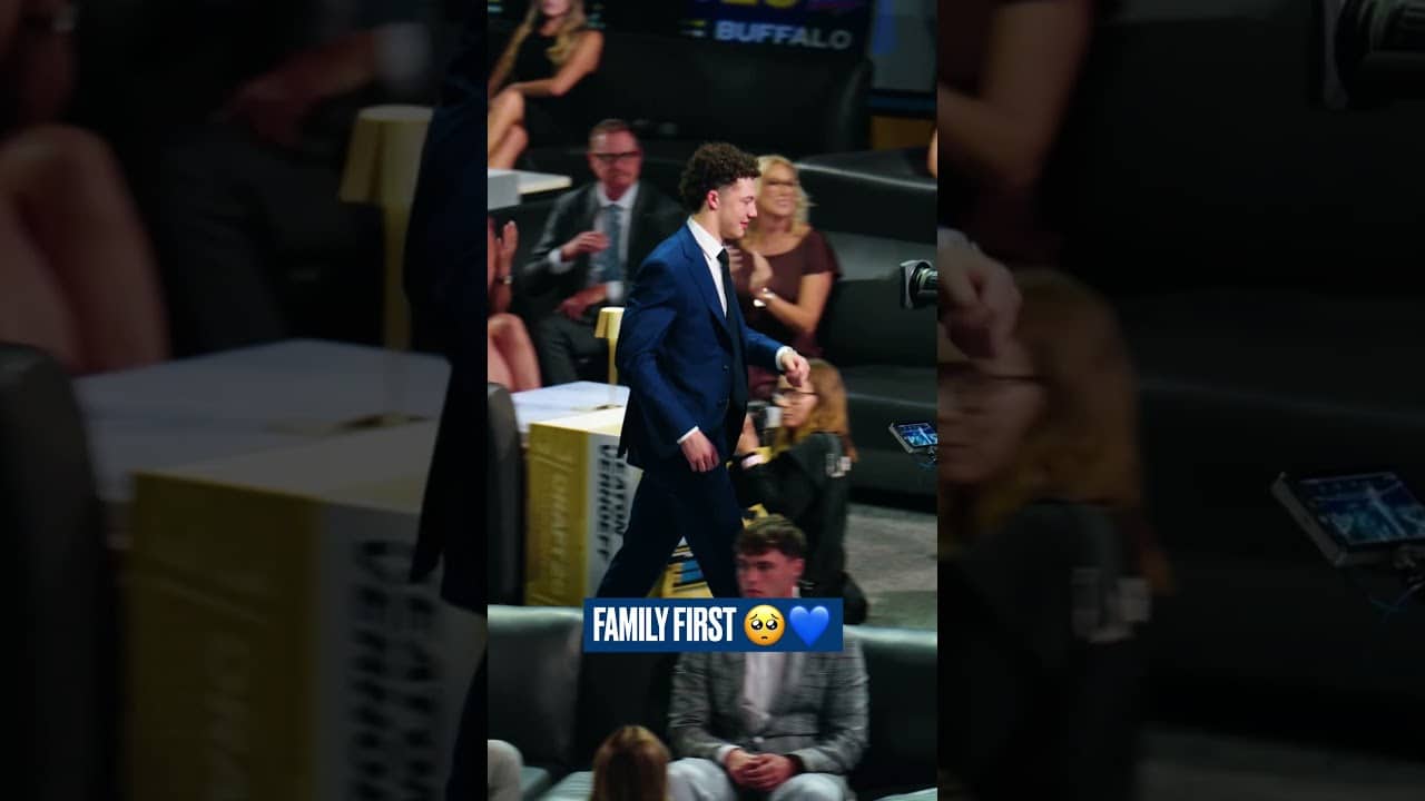 Watch Caleb Malhotra's Family React to the Third Overall Pick | Canucks