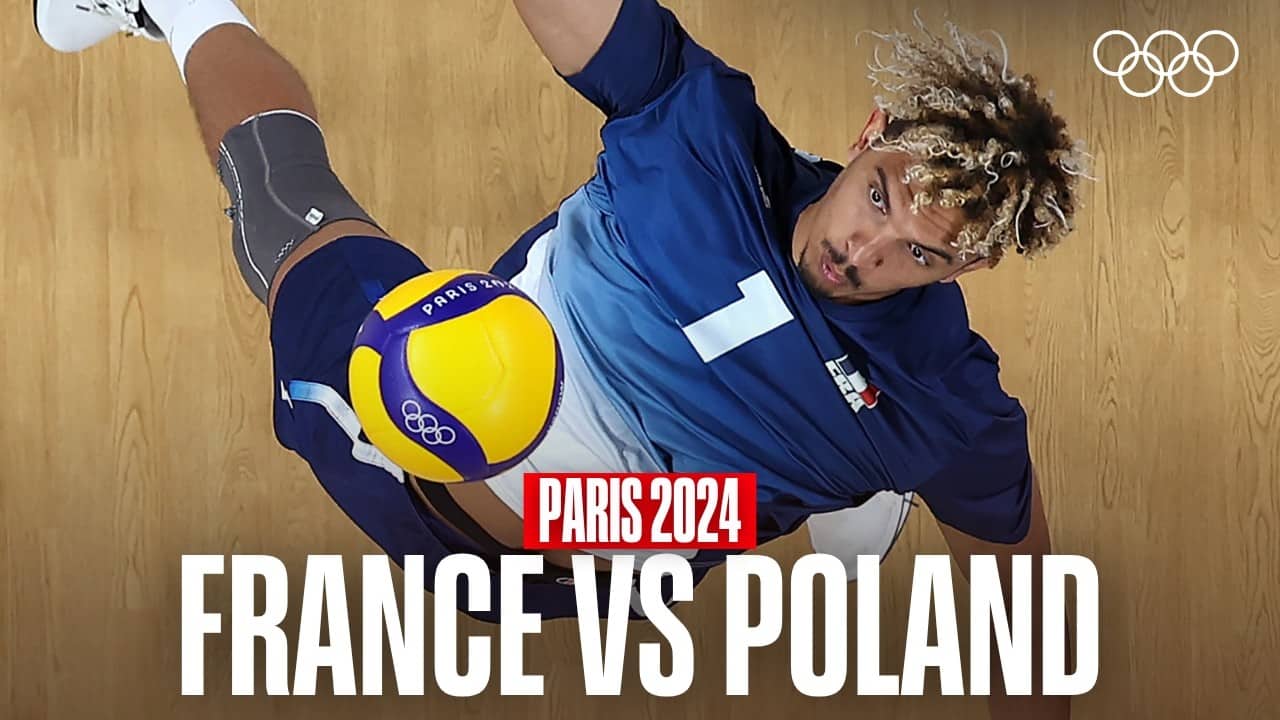 BACK-TO-BACK! 🥇 | France 🇫🇷 vs 🇵🇱 Poland | Volleyball Gold Medal Match | Paris 2024