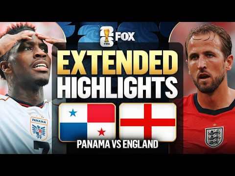 Panama vs England Extended Highlights 🌎🏆 2026 FIFA World Cup™