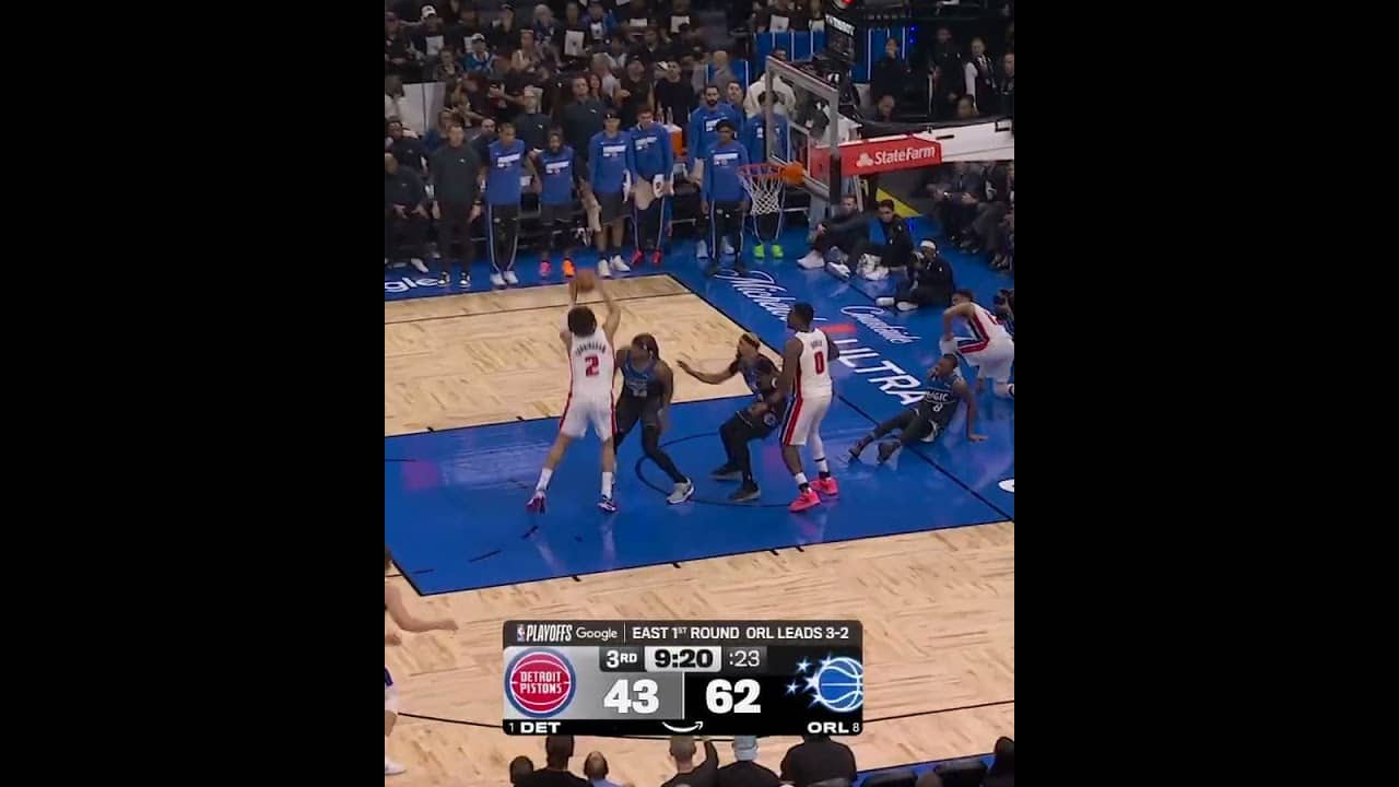 Game 6: 3rd Quarter Top Plays | Pistons vs. Magic #nba #pistons