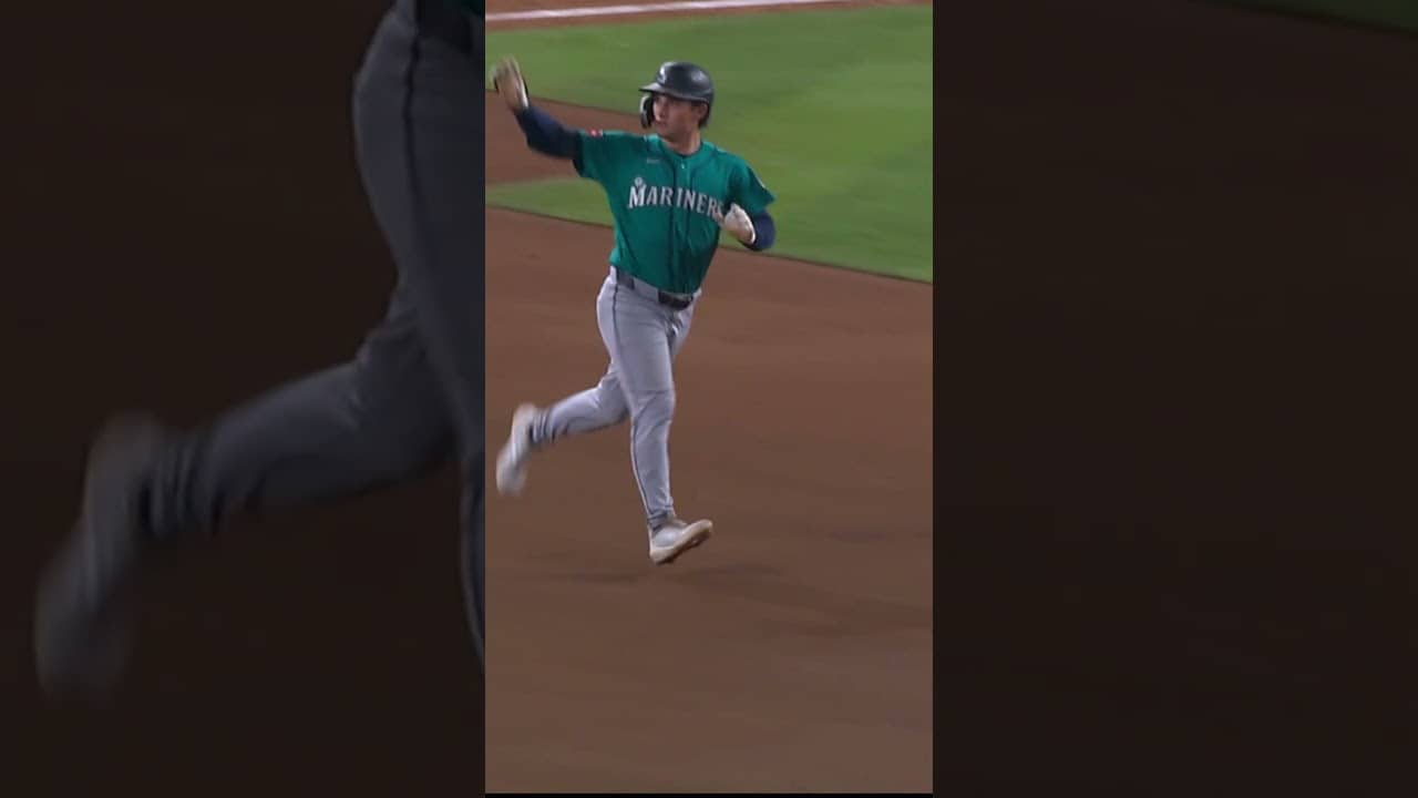 Cole Young dinger 🚨  #baseball #mlb #mariners #coleyoung