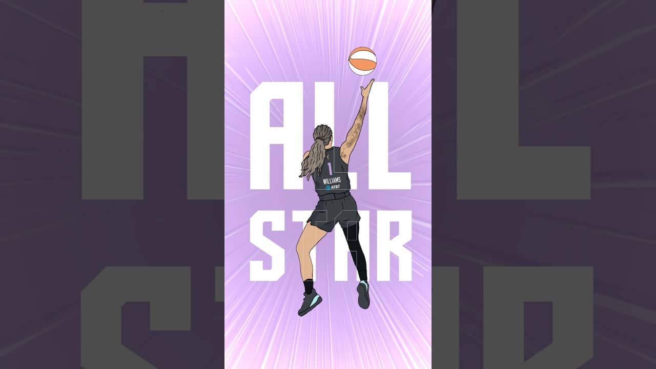 Power-up complete. Next stop: Chicago. 🌟 Gabby Williams is a 2026 WNBA All-Star Starter!