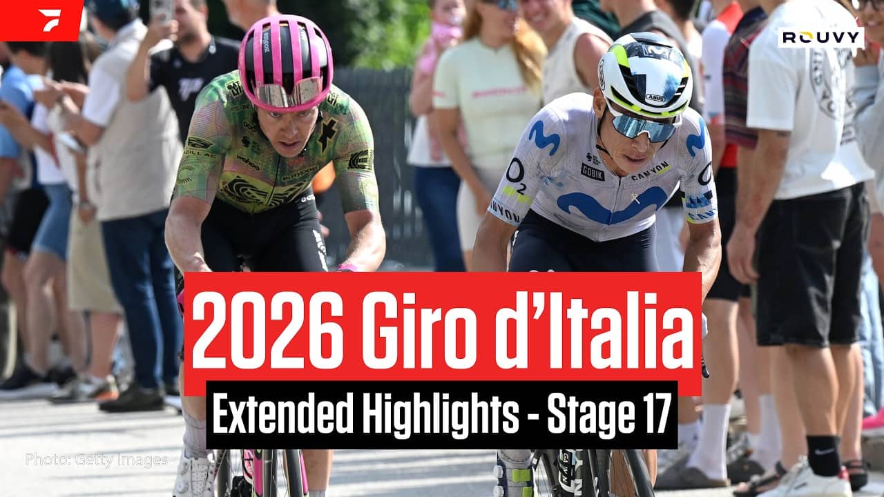 Giro d'Italia 2026 Stage 17 Extended Highlights