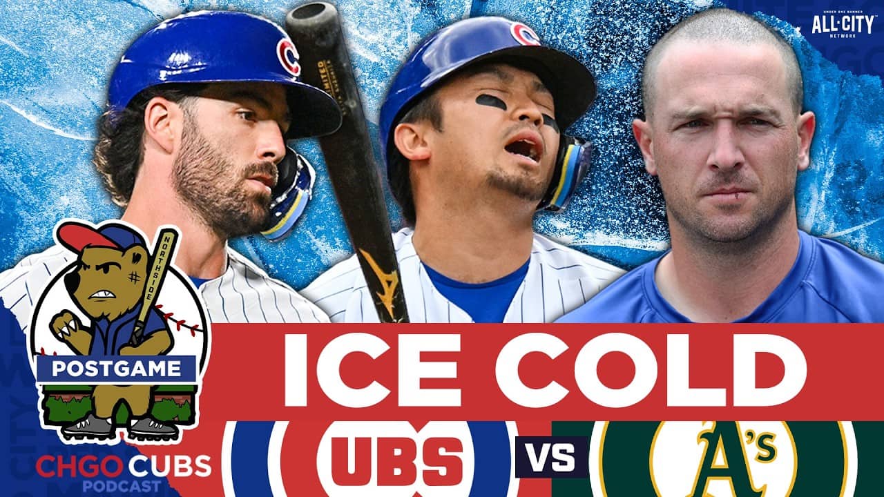 CUBS POSTGAME: Cubs STILL ICE COLD Despite Jameson Taillon’s Quality Start vs. Athletics |CHGO Cubs