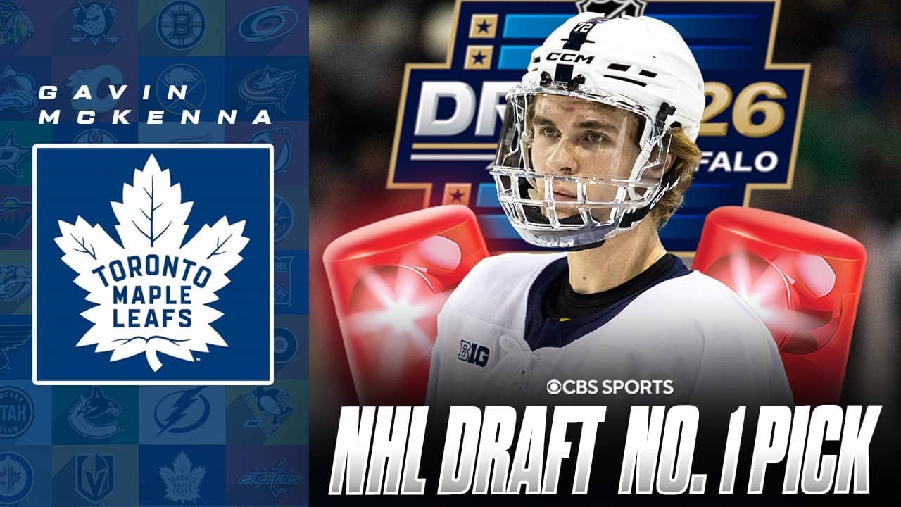 Gavin McKenna selected No. 1 overall by Toronto Maple Leafs | Instant Reaction