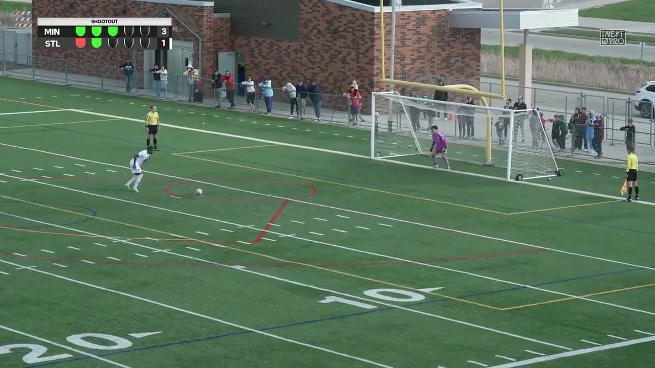 MNUFC2 vs  St Louis CITY2 - Shootout Highlights