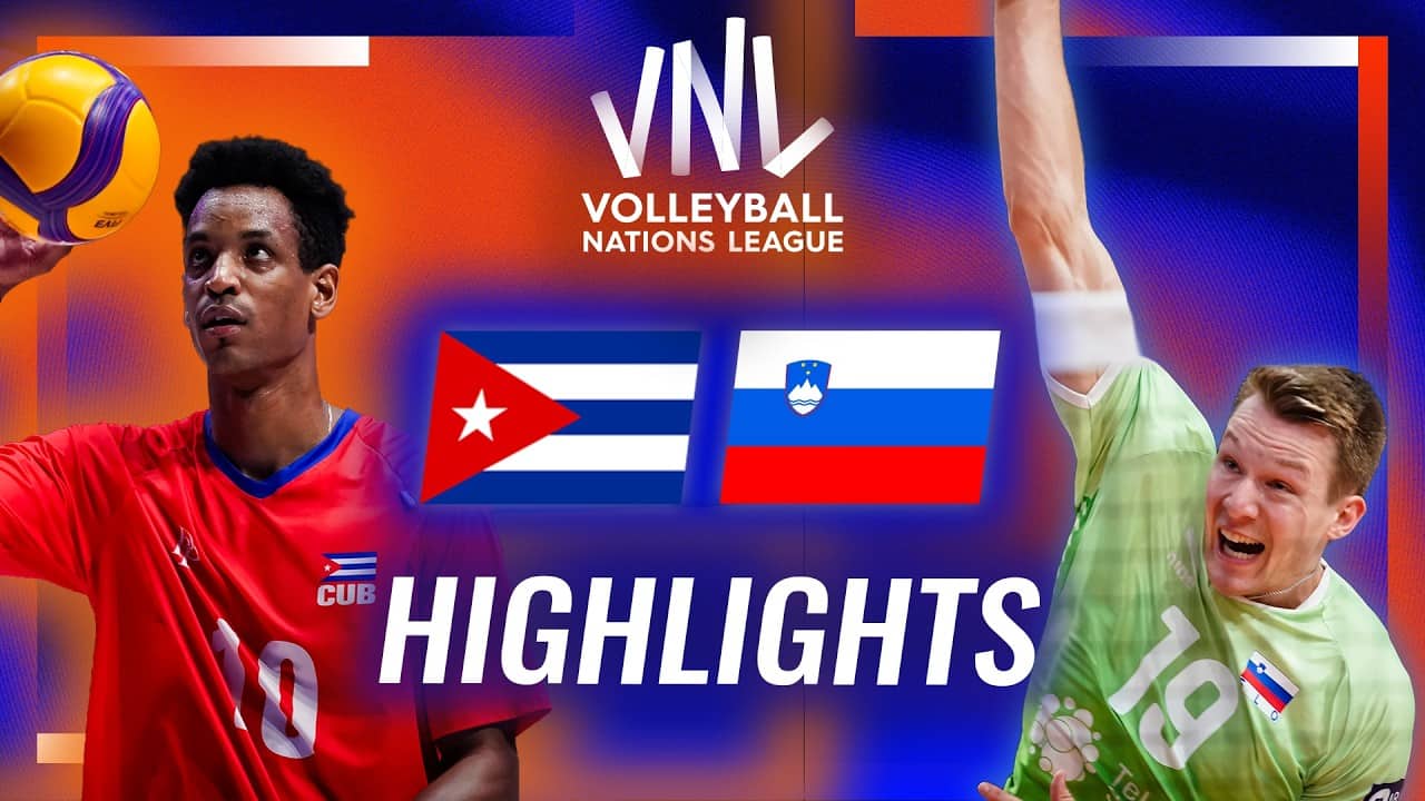 Cuba🇨🇺 vs. Slovenia🇸🇮 - Highlights | Week 1 | Men's VNL 2026