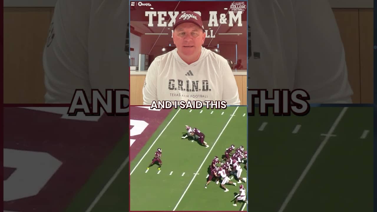 Mike Elko's HONEST OPINION of this year's Texas A&M team