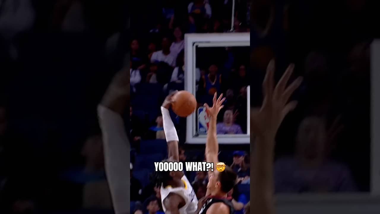 MASSIVE Vlad Goldin BLOCK ❌🤯 #miamiheat #block #nba