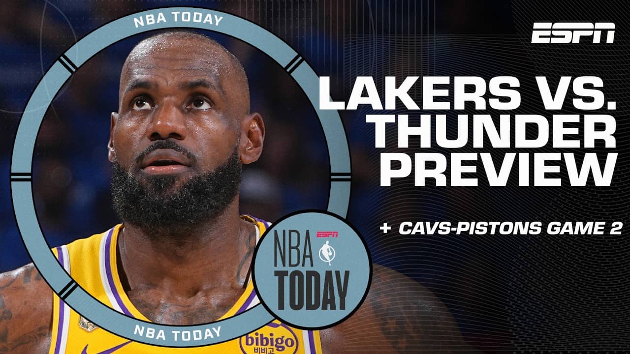 How can the Lakers flip the series on the Thunder in Game 2? | NBA Today