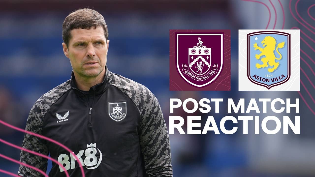 Mike Jackson On Home Draw Against The Villains | REACTION | Burnley 2-2 Aston Villa