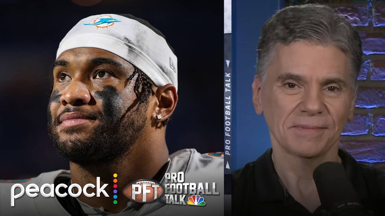 Does Tua Tagovailoa have the edge in Falcons’ QB competition? | Pro Football Talk | NFL on NBC