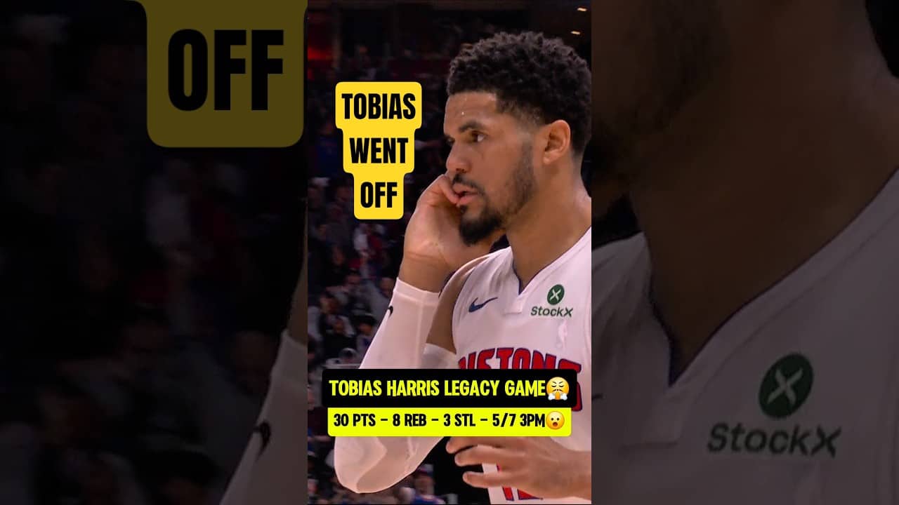 Tobias Harris had a LEGACY GAME 7😮