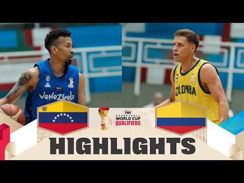 Venezuela 🇻🇪 v Colombia 🇨🇴 | Highlights | FIBA Basketball World Cup 2027 Americas Qualifiers