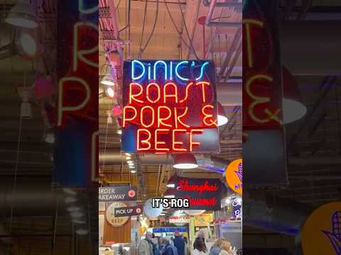 THIS IS A PHILLY SANDWICH LEGEND -- Tommy DiNic's