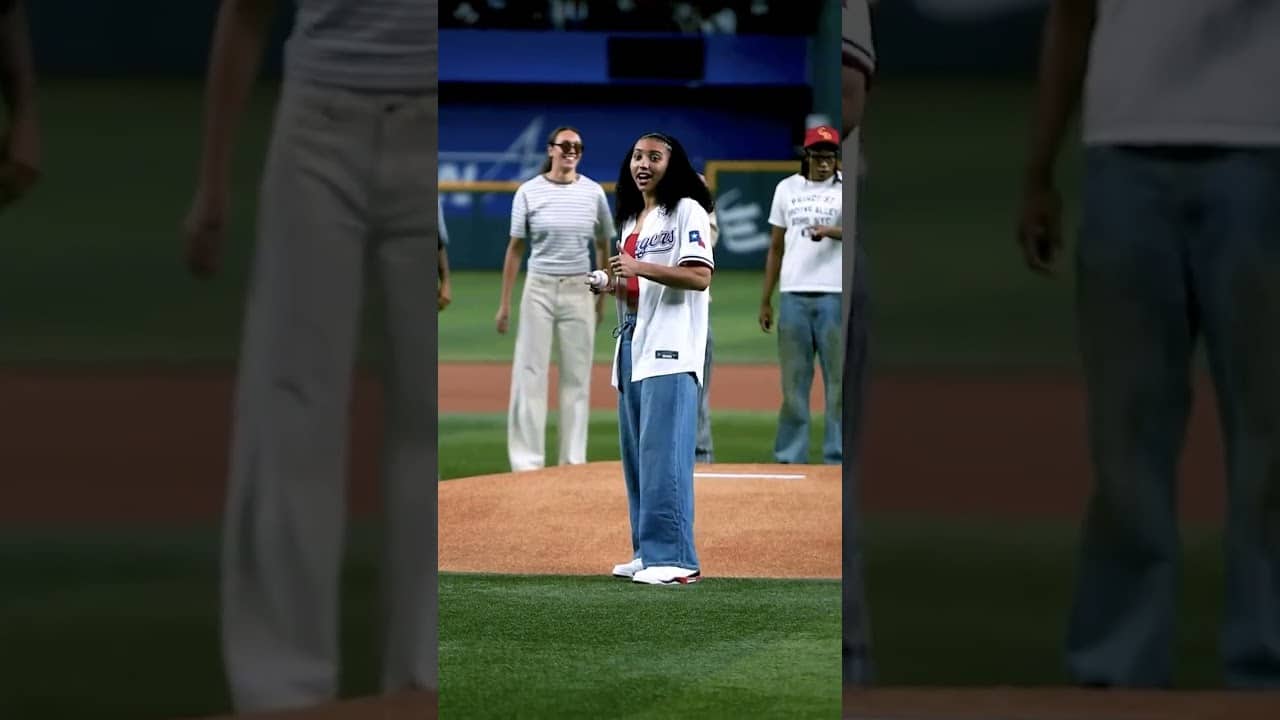 No. 1 pick in the 2026 WNBA Draft Azzi Fudd of the Wings is in her baseball era 💅