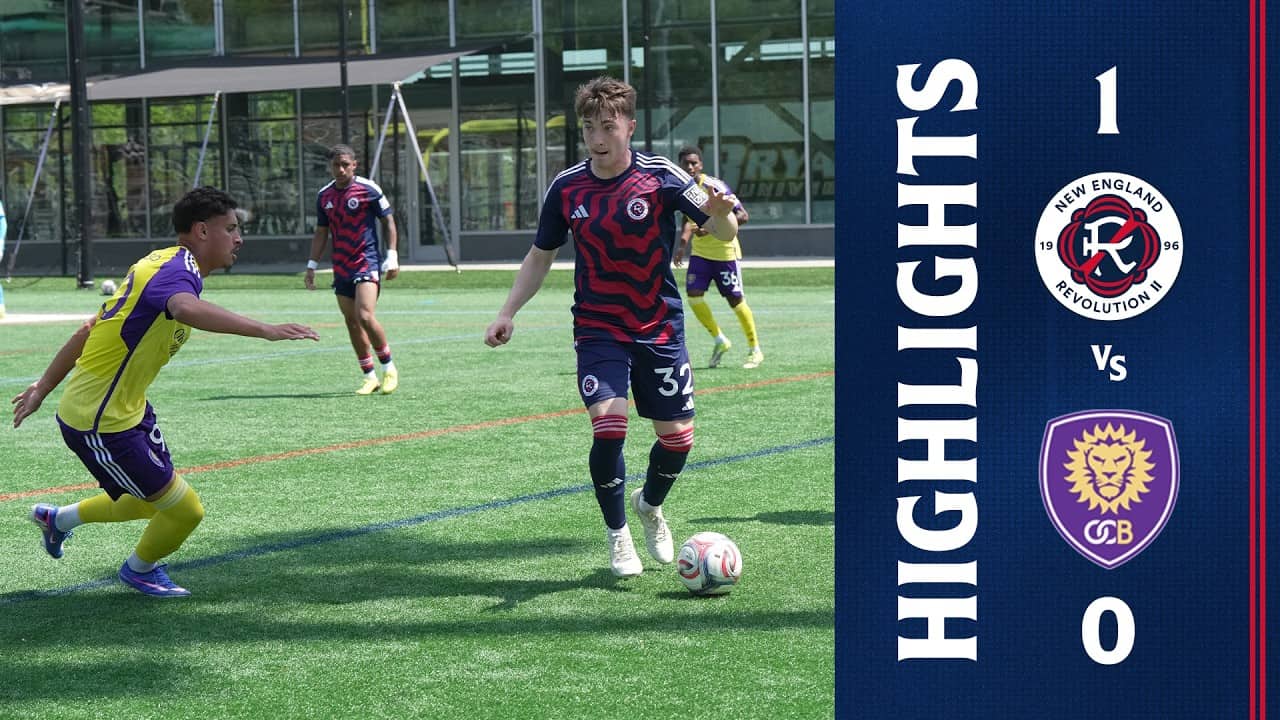 Highlights: NE Revolution II vs. Orlando City B