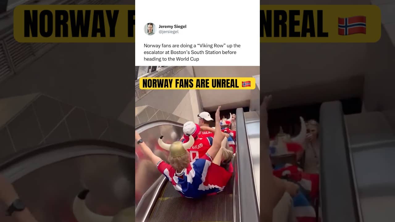 Norway might have best fans at World Cup 😂🔥