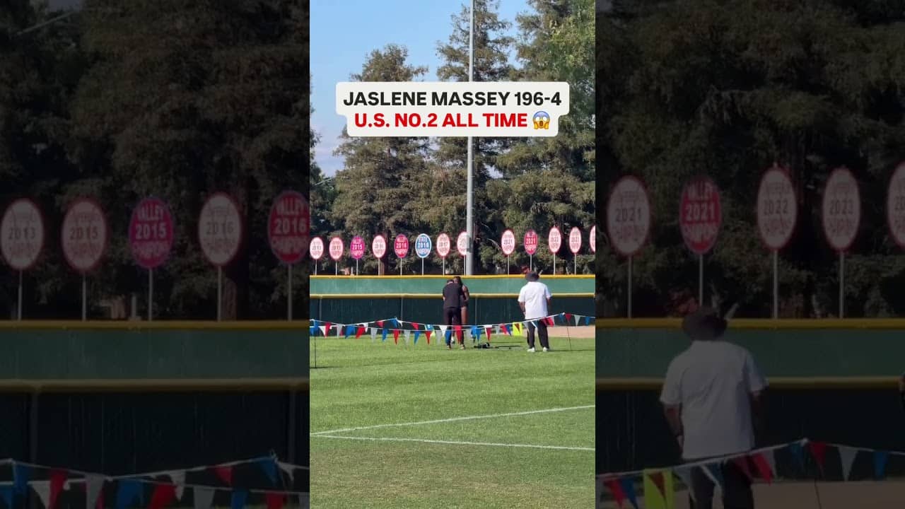 Jaslene Massey just launched the #2 discus throw U.S. ALL TIME!