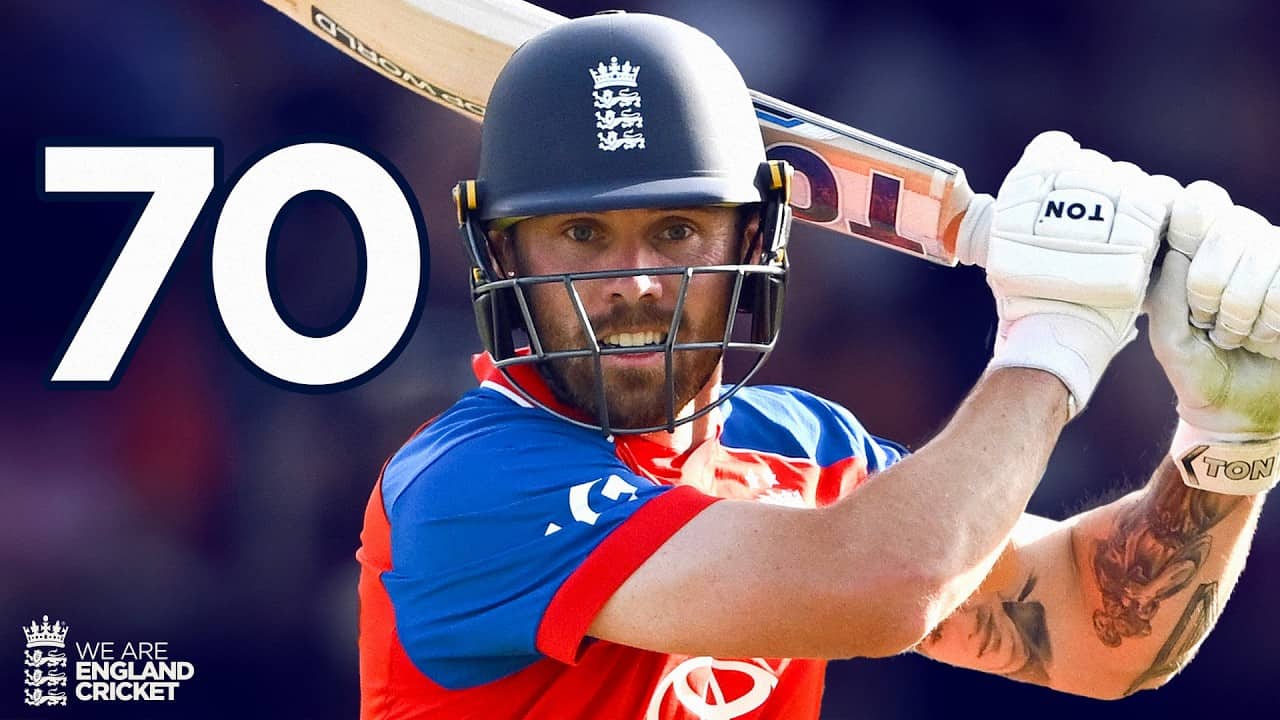 🔥 Phil Salt Hits 70 To Beat India