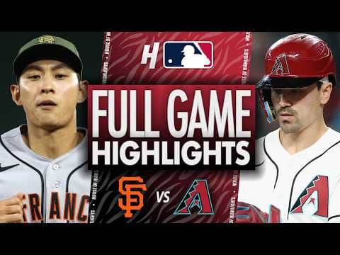 San Francisco Giants vs Arizona Diamondbacks - FULL GAME HIGHLIGHTS 🔥 May 18, 2026 MLB Season