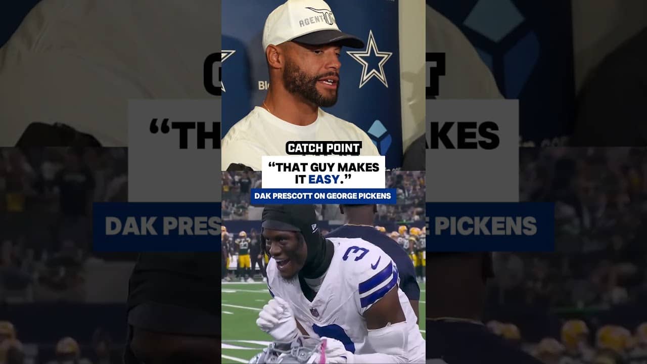 Dak Prescott Says George Pickens Makes Everything EASY