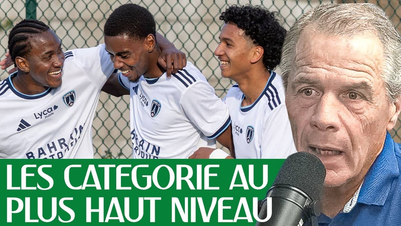 LES CENTRES FORMATION DU PARIS FC ET DU PSG