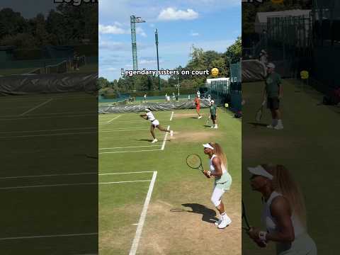 Venus and Serena at SW19, it just makes sense 🔥
