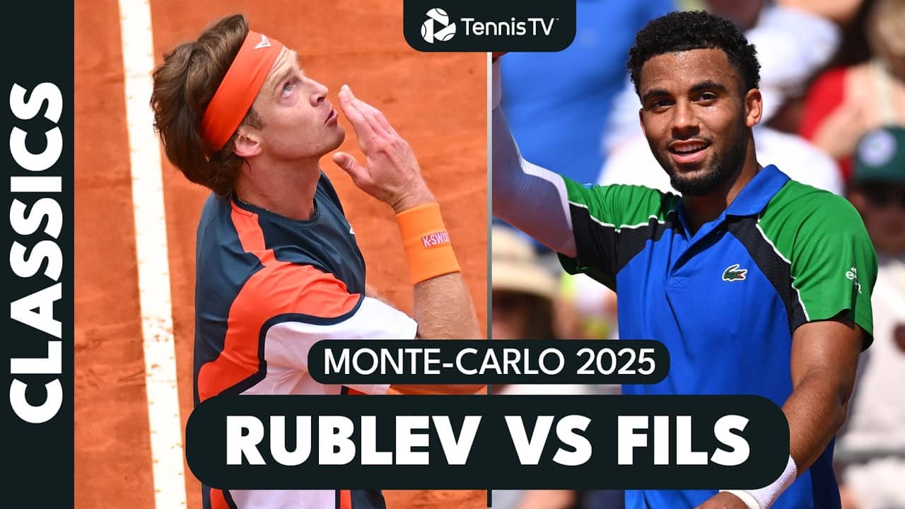 Andrey Rublev vs Arthur Fils First Meeting On Clay 🧱 | Monte-Carlo 2025 Extended Highlights