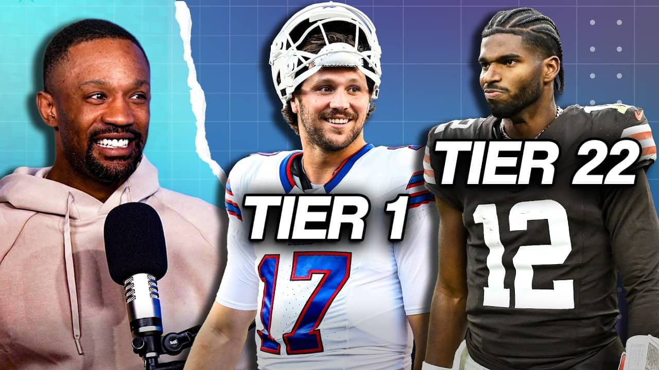 Ranking every NFL starting QB by tier | The Domonique Foxworth Show