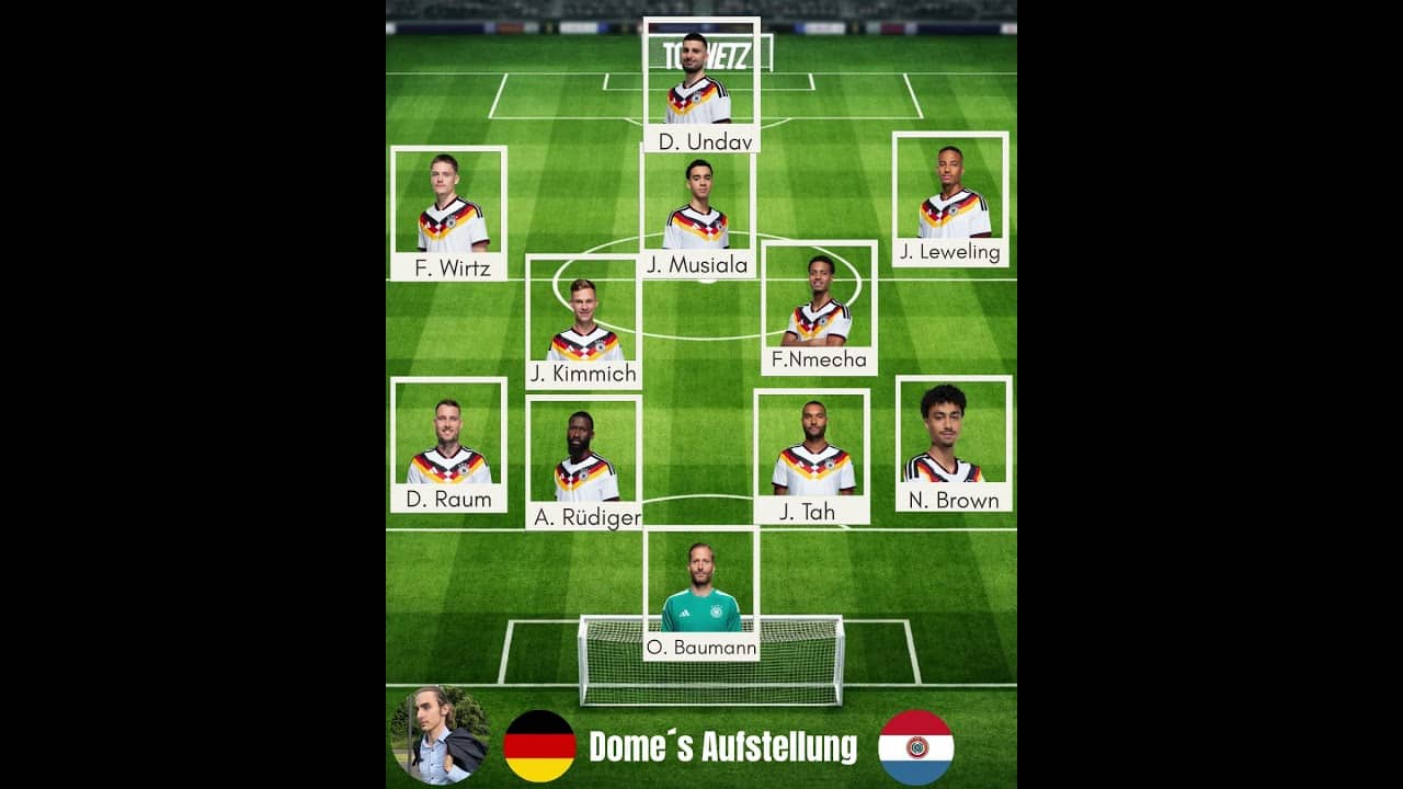 Dome´s 11 gegen Paraguay #wm2026