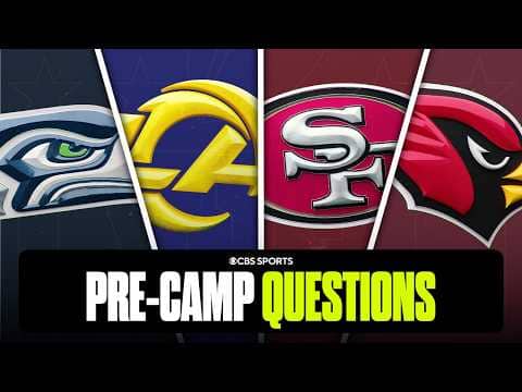 Biggest questions before NFL training camp for NFC West teams 🤔