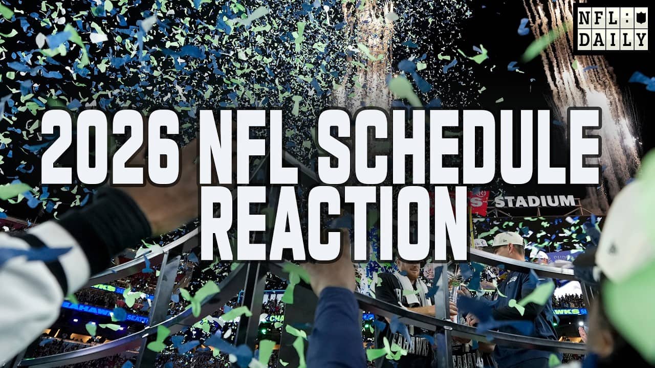 2026 NFL Schedule Release Reaction | PACKED Thanksgiving and Christmas, Primetime Stand Outs + more!