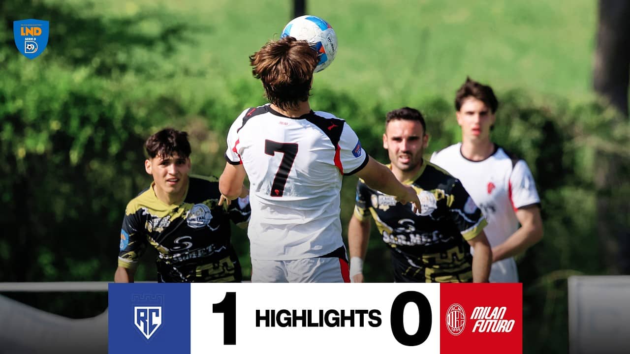 Sconfitta nel recupero della 29ª giornata di Serie D | Real Calepina-Milan Futuro 1-0 | Highlights