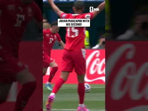 Johan Manzambi bags a brace from Switzerland 🇨🇭