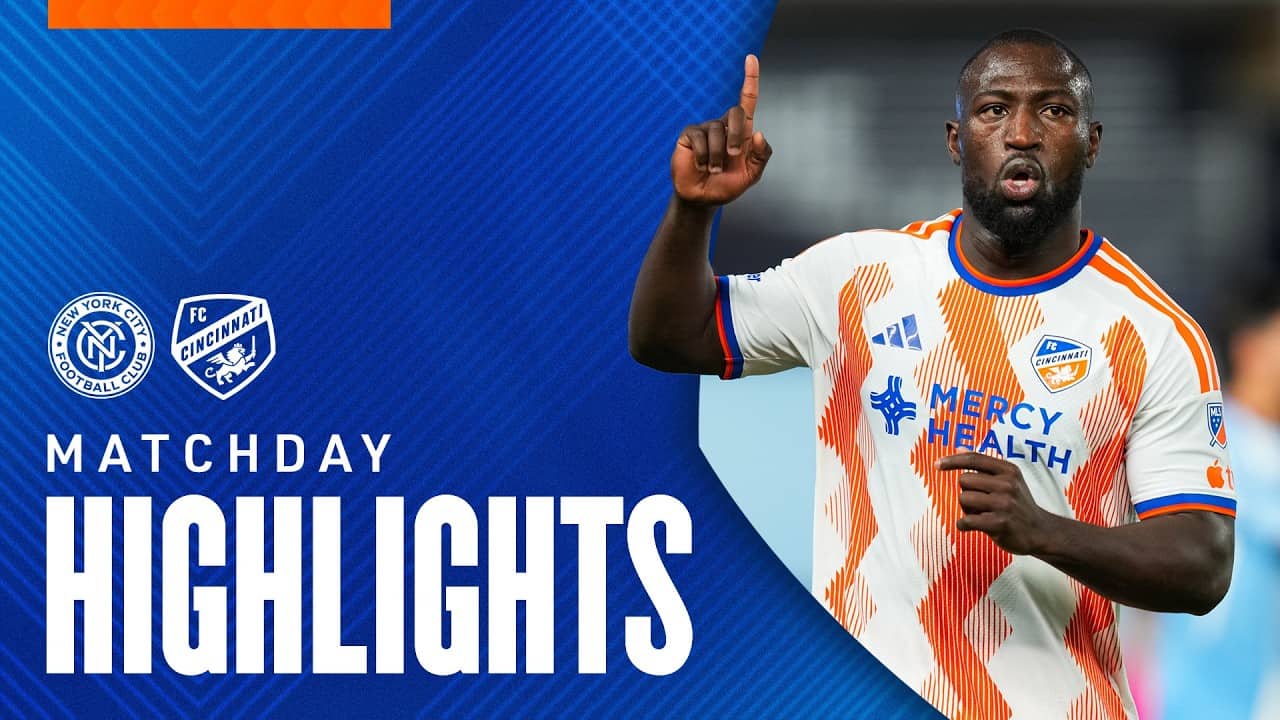 HIGHLIGHTS: FC Cincinnati vs New York City FC | April 22, 2026