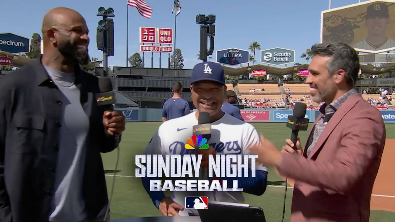 Los Angeles Dodgers are 'motivated every day' - Dave Roberts | Sunday Night Baseball | MLB on NBC