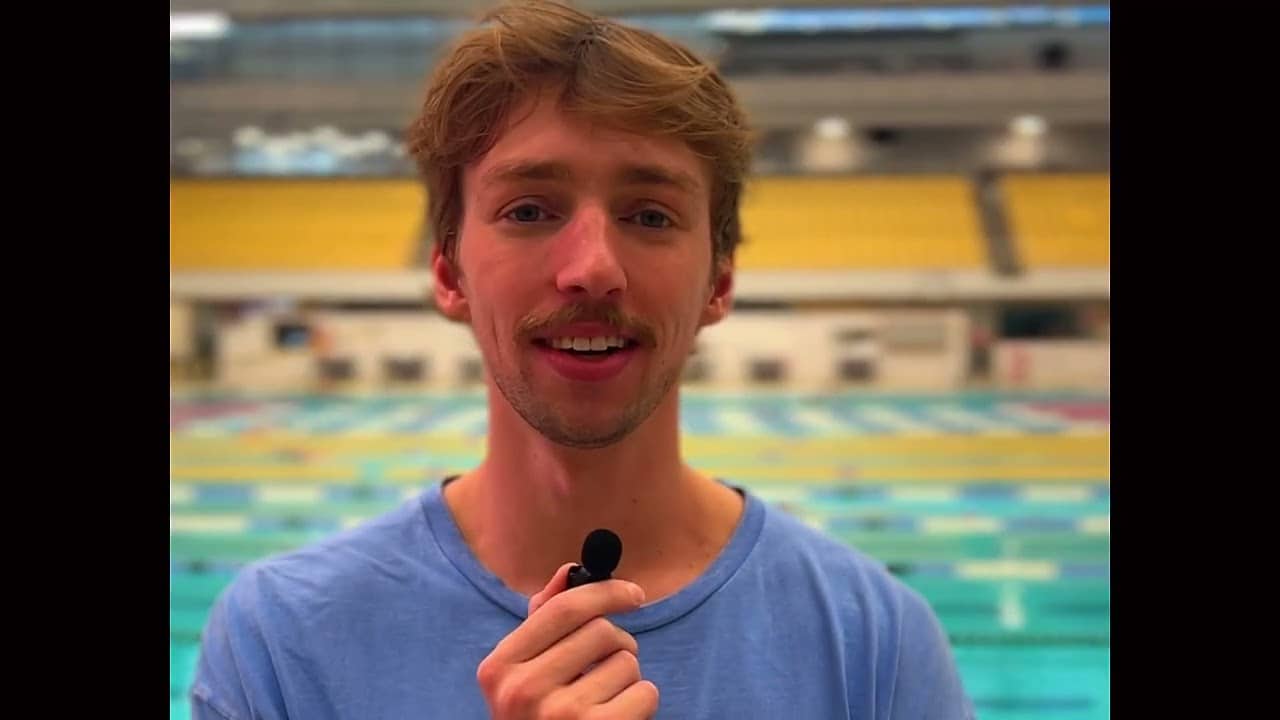 Brooks Curry on 47.5 100 Free: "I personally did not think I was going 22.2 speed on the way out"