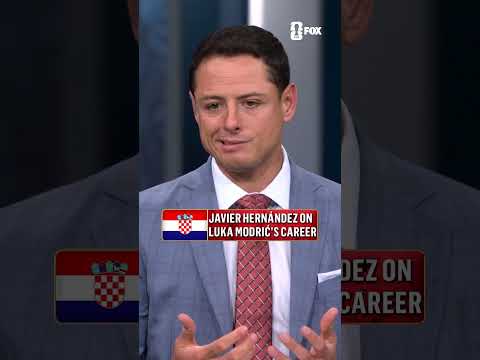Javier Hernández reflects on the historic career of legend and icon Luka Modrić